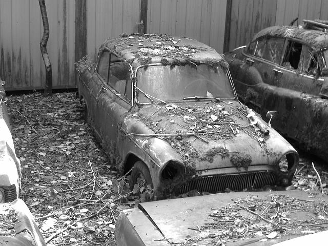 Autofriedhof - 037.JPG - Historischer Autofriedhof,    Gürbetal (CH)